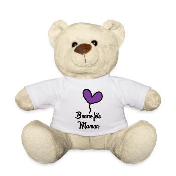 HAPPY MOTHER'S DAY - Teddy Bear - white - Front