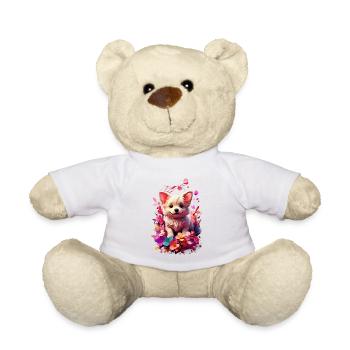 Hund Dog V1 24 04 - Teddy - Weiß - Vorne