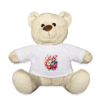 Chien Chien V1 24 20 - Nounours - blanc - Devant