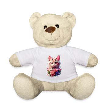 Cat Cat V1 24 14 - Teddy Bear - white - Front