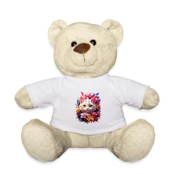 Katze Cat V1 24 16 - Teddy - Weiß - Vorne