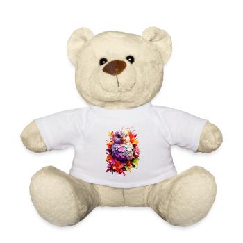 Vogel Bird V1 24 18 - Teddy Bear - white - Front