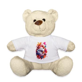 Vogel Bird V1 24 22 - Teddy Bear - white - Front