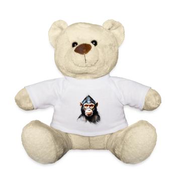 Singe Singe V24 01 - Nounours - blanc - Devant