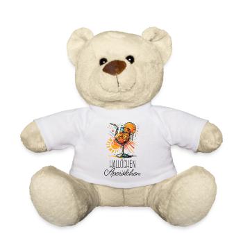 Hello Aperölchen Cocktail Summer Party Shirt - Teddy Bear - white - Front
