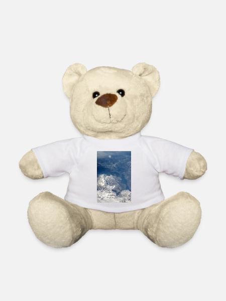 Wolkenformationen und die Alpen in der Nähe der Zugspitze - Teddy - Weiß
