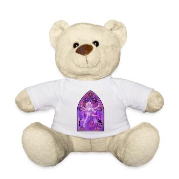 Stained Glass Fulgrim - Teddy Bear - white - Front