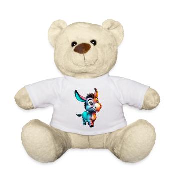 Esel Esel Schnuller Maultier - Teddy - Weiß - Vorne