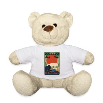 Retro Okinawa Poster - Teddy - Weiß - Vorne