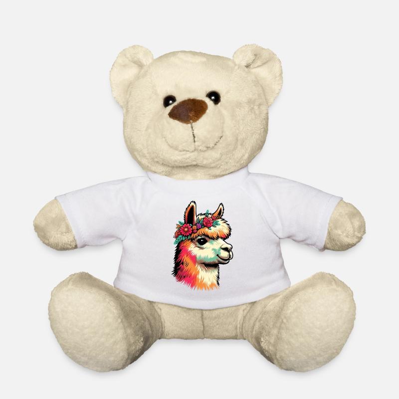 Alpaka - Teddy - Weiß