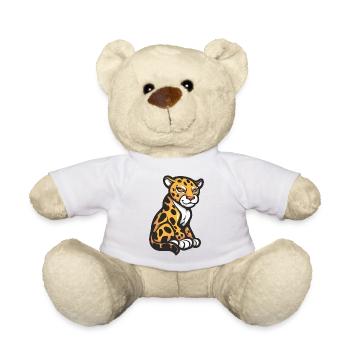 guépard - Nounours - blanc - Devant