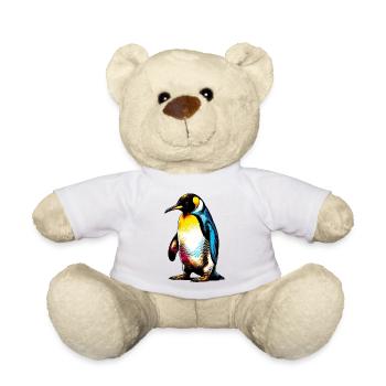 Penguin - Teddy Bear - white - Front
