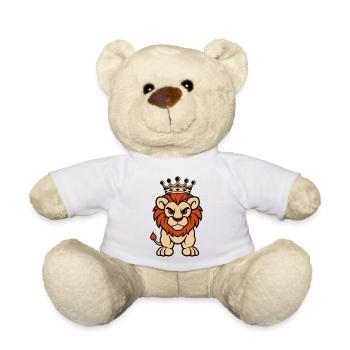 Couronne de Lion Comique - Nounours - blanc - Devant