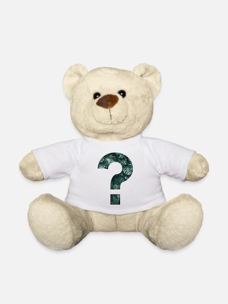 Tropics Plants Question Mark Jungle Monstera - Teddy Bear - white