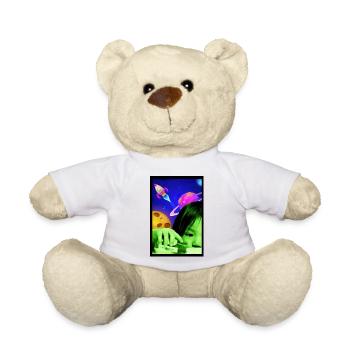 Keep em chill, give them pills - Teddy - Weiß - Vorne