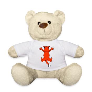 Drôle de chat griffes griffes griffes griffes grattage - Nounours - blanc - Devant