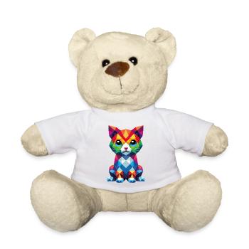 Design "Whisker Pixels" - Teddy - Weiß - Vorne