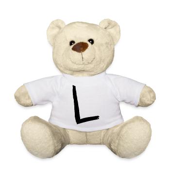 Buchstaben L - Teddy - Weiß - Vorne