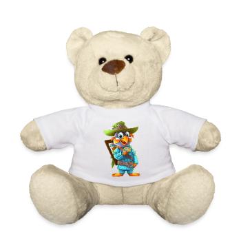 Tour Guide Polly - Teddy Bear - white - Front