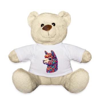 Alpaca - Teddy Bear - white - Front