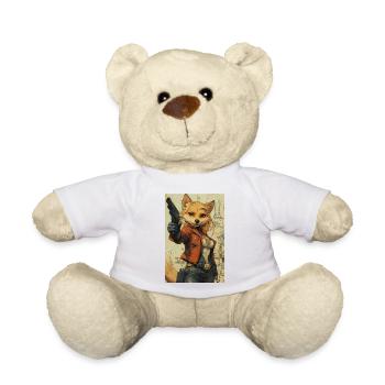Fuchs Heldin Westernlook - Teddy - Weiß - Vorne