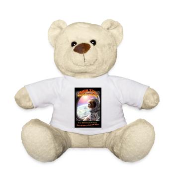 Shih Tzu Adventures - To Boldly Go - Teddy Bear - white - Front