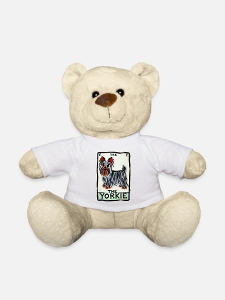 Der Yorkie - Teddy - Weiß