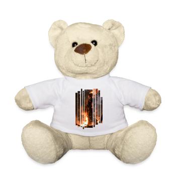 Witches' Dance - Halloween - Teddy Bear - white - Front