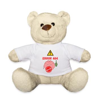 Error 4040 - Brain sold out - Teddy - Weiß - Vorne