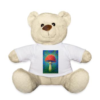 Fliegenpilz - Teddy - Weiß - Vorne