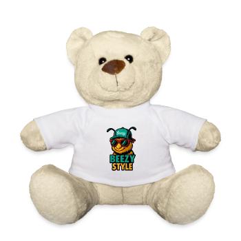 Beezy Style Biene Cap - Teddy - Weiß - Vorne