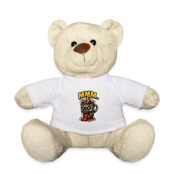 MMM Demon Coffee Mug - Teddy Bear - white - Front