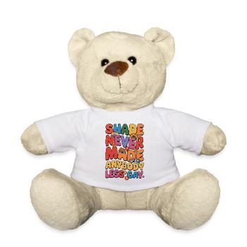 LGBTQ - Shade hat noch nie jemanden weniger schwul gemacht - Teddy - Weiß - Vorne