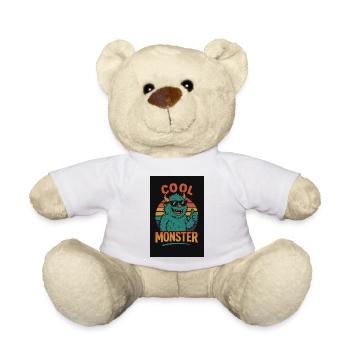 Cool Monster - Teddy - Weiß - Vorne