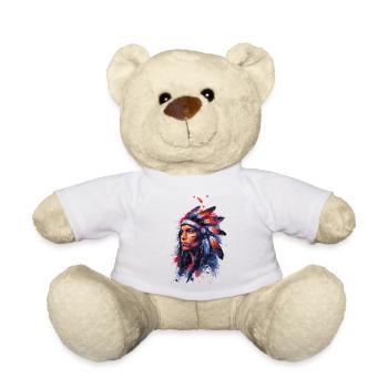 Stammeskrieger - Teddy - Weiß - Vorne