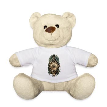 Le mystérieux mouvement steampunk. - Nounours - blanc - Devant