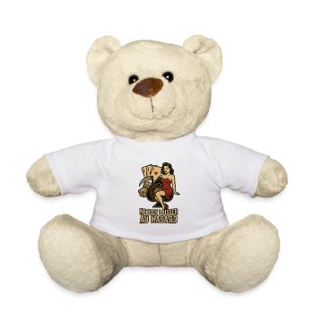 Nichts dem Zufall überlassen - Teddy - Weiß - Vorne