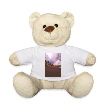 Wild beach Pleśna before the storm - Teddy Bear - white - Front
