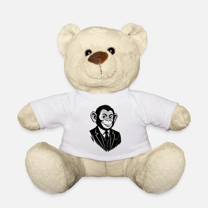 Ape – Ego – Eco - Teddy Bear - white
