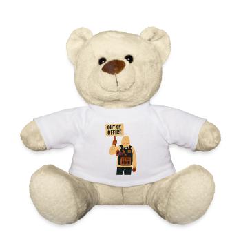 Out of Office, sur la démo. - Nounours - blanc - Devant