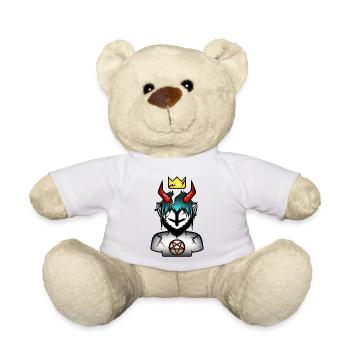 The Soul of a Broken Demon - Teddy Bear - white - Front