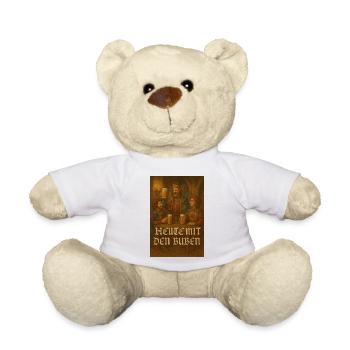 Heute mit den Buben - Teddy - Weiß - Vorne