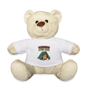 Le festival du camping du lendemain - Nounours - blanc - Devant