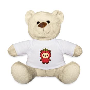 BearyBerry, Himbeerbärchen, fruchtig süß - Teddy - Weiß - Vorne