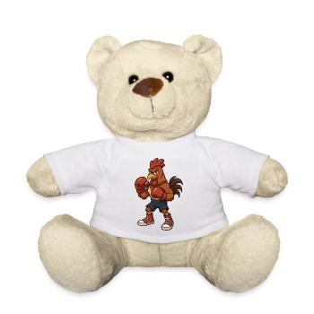 Boxeur - Nounours - blanc - Devant