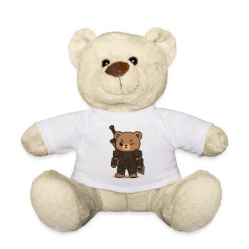 nounours GUTZ - Fan de Berserk - Humour Manga - Nounours - blanc - Devant