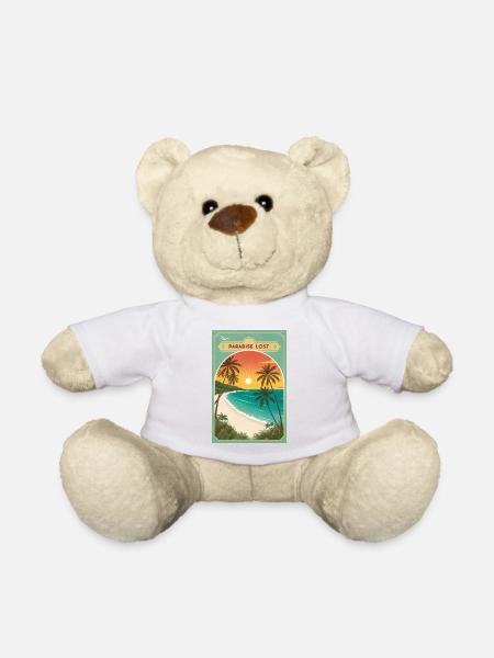 Paradise Lost 2050: The Last Sunset of Eden - Teddy Bear - white