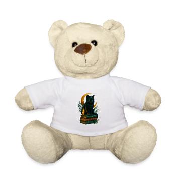Enchanting_black_cat - Teddy - Weiß - Vorne