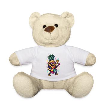 Music Ananas - Teddy - Weiß - Vorne