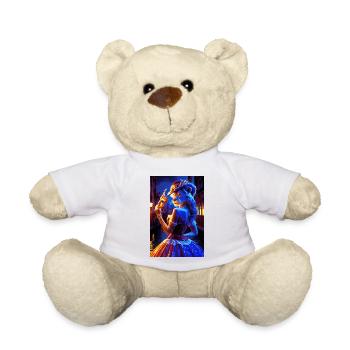 Venetian Humanoid Lioness - Teddy Bear - white - Front